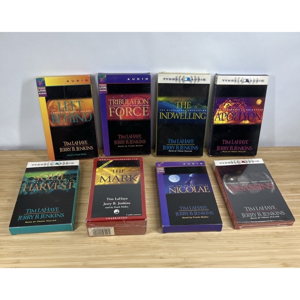 Left Behind Audio Cassette Lot 8 LaHaye Jenkins 3 Sealed